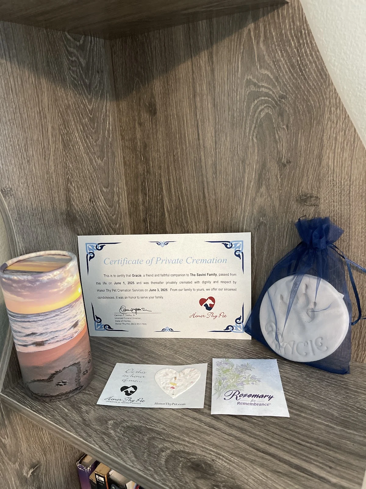 Honor Thy Pet Cremation Services
